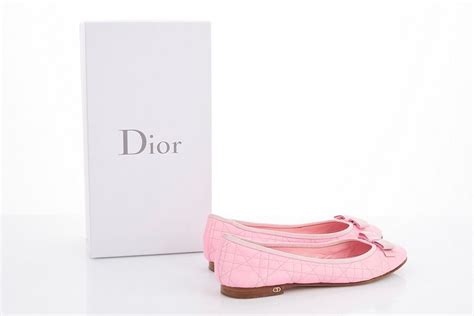 christian dior ballet flats neutral.